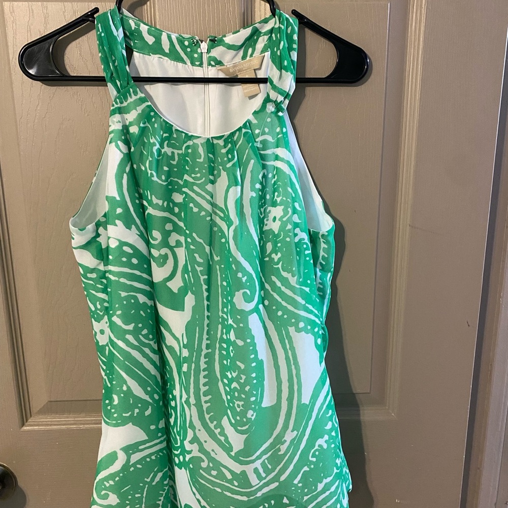 Green Banana Republic Halter blouse. Extremely light weight.